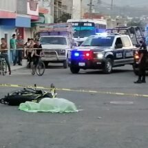 MUERE MOTOCICLISTA EN FUNESTO CHOQUE CONTRA VEHÍCULO