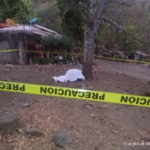 A LADO DE UN ÁRBOL LOS MATARON A BALAZOS