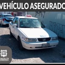 SE ASEGURAN TRES VEHÍCULOS CON REPORTE DE ROBO