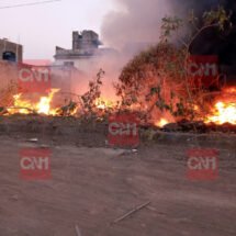 QUEMA DE BASURA Y LLANTAS EN XALISCO FUERA DE CONTROL