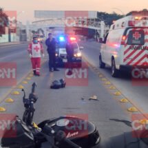 POR EL BULEVAR TEPIC-XALISCO SUFRE ACCIDENTE