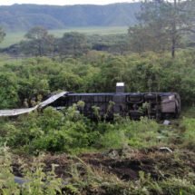 19 HERIDOS EN VOLCADURA DE AUTOBÚS TAP