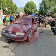 JOVEN REPARTIDOR DE TORTAS A DOMICILIO RESULTÓ CON LESIONES DE GRAVEDAD