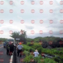 SOLO EL SUSTO FUE EL SALDO EN SALIDA DE CAMINO