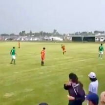 BALACERA EN PARTIDO DE FUTBOL