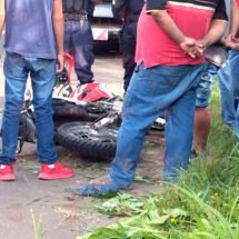 MOTOCICLISTA SUFRE GRAVE ACCIDENTE