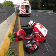 AUTO FANTASMA REVOLCÓ A PADRE E HIJO