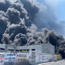 SE INCENDIA PROTEXA, EN SANTA CATARINA, NUEVO LEÓN