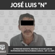 JOSÉ LUIS “N”, FUE APREHENDIDO POR HOMICIDIO CALIFICADO