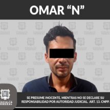 OMAR CONDUCÍA CAMIONETA SOSPECHOSA