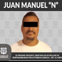 JUAN MANUEL “N” ERA BUSCADO POR LA JUSTICIA