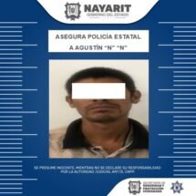 POLICÍA ESTATAL ATRAPA A NARCOCICLISTA