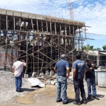 ATIENDE SSPC INCIDENTE EN CONSTRUCCIÓN EN MUNICIPIO DE TECUALA