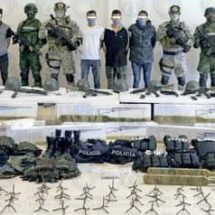 DETIENEN A 13 PERSONAS INTEGRANTES DE GRUPO DELINCUENCIAL ADEMÁS DE ASEGURAN DIVERSAS ARMAS DE FUEGO