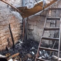 SE REPORTÓ INCENDIO EN VIVIENDA