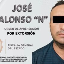 JOSÉ ALONSO “N” YA FUE DETENIDO