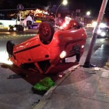 CHOCA EBRIO POLICÍA ESTATAL CONTRA TAXI, ERA SU DÍA FRANCO