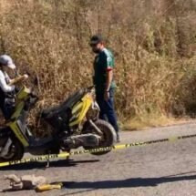 MOTOCICLISTA HERIDO EN CHOQUE CONTRA CAMIONETA