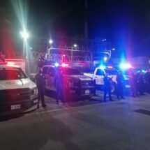 POLICÍA ESTATAL Y MUNICIPAL PERMITE EVITAR SE LLEVARÁ A CABO ESTE DELITO