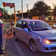 OTRO MOTOCICLISTA LESIONADO