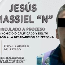 JESÚS MASSIEL “N”, SEGUIRÁ EN PRISIÓN PREVENTIVA