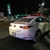 MUJER ATROPELLADA POR UN MAZDA