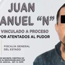 JUAN MANUEL “N” SE QUEDA TRAS LAS REJAS