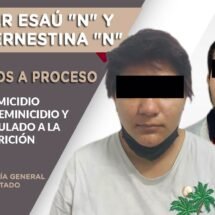 POR HOMICIDIO CALIFICADO, FEMINICIDIO Y DELITO VINCULADO A LA DESAPARICIÓN