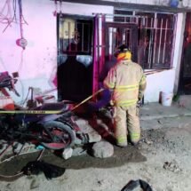 BOMBEROS DEL ESTADO ATIENDEN SINIESTRO 