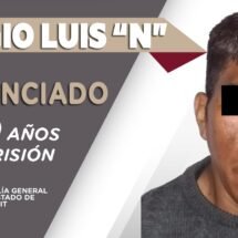 SENTENCIADO A 20 AÑOS DE PRISIÓN POR VIOLACIÓN