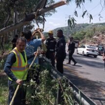 BRIGADAS DE EMERGENCIA DE GOBIERNO DEL ESTADO REALIZAN ACCIONES PREVENTIVAS