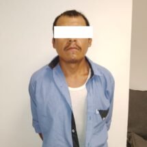 ASEGURAN A HOMBRE ARMADO CON UNA PISTOLA