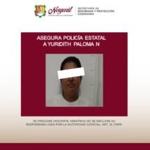 CAPTURAN A PELIGROSA MUJER HOMICIDA