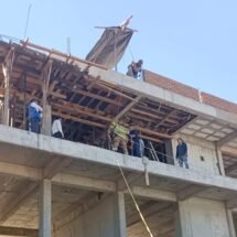 ALBAÑIL RESCATADO POR BOMBEROS DEL ESTADO