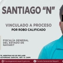 SANTIAGO “N” PERMANECERÁ EN PRISIÓN