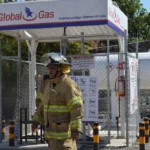 BOMBEROS DEL ESTADO ATIENDEN REPORTE DE FUERRO OLORES A GAS 