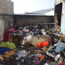 BOMBEROS DEL ESTADO ATIENDEN INCENDIO DE CASA HABITACIÓN 