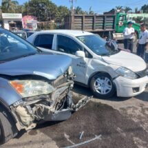 APARATOSO CHOQUE EN BUCERÍAS