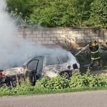 SOFOCAN BOMBEROS DE NAYARIT INCENDIO DE VEHÍCULO 