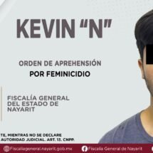 EN NAYARIT LOCALIZAN Y CAPTURAN A KEVIN