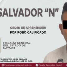 NO SE SALVÓ DE SER APREHENDIDO SALVADOR N