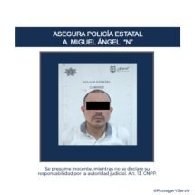 Detiene la Policía Estatal a una persona en labores de prevención en Tepic