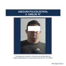 Asegura Policía Estatal a dos personas en labores de prevención en el municipio de Bahía de Banderas