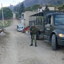 Las autoridades estatales y federales lograron extinguir incendio en la capital nayarita.