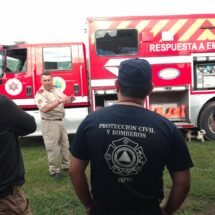 SE CAPACITAN ELEMENTOS DE PROTECCIÓN CIVIL Y BOMBEROS DE TEPIC EN MATERIA DE MATERIALES PELIGROSOS