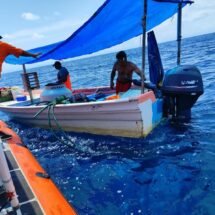 Marina informa sobre el levantamiento de artes de pesca prohibidas y la liberación de especies marinas en San Blas, Nayarit