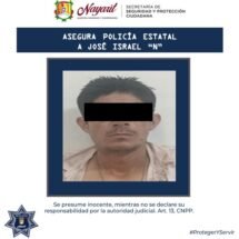 Asegura SSPC a una persona en labores de prevención en Tepic