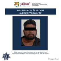 Asegura SSPC a una persona en labores de prevención en la ciudad de Tepic